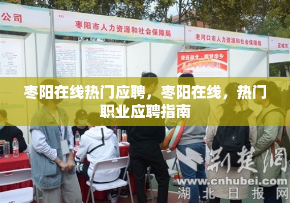 枣阳在线热门职业应聘指南,求职者的首选平台