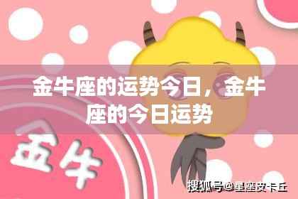 金牛座的今日运势概览