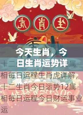今日生肖运势详解,掌握好运,顺势而为的关键指南