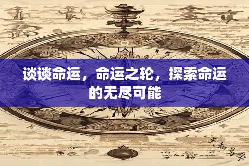命运之谜,探索无限可能的命运之轮