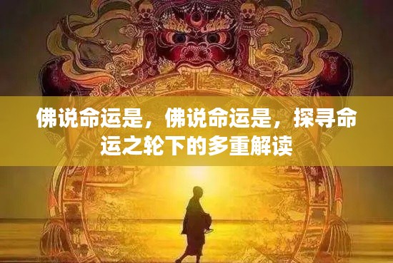 佛说命运,多重解读下的命运之轮探寻