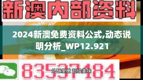 2024新澳免费资料公式,动态说明分析_WP12.921