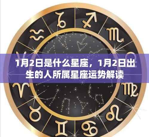 1月2日出生者的星座运势解读,探寻摩羯座特性的魅力与挑战