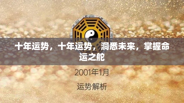 十年运势洞察,掌握命运之舵,洞悉未来走向