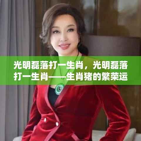 光明磊落打一生肖,繁荣运势下的生肖猪