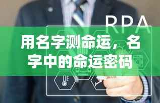 名字中的命运密码,揭示未来走向的奥秘