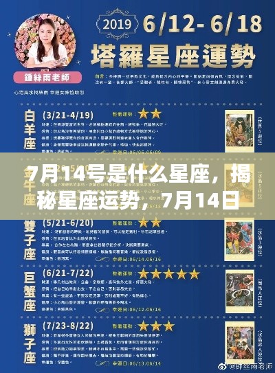 揭秘星座运势,7月14日星座运势解析与运势展望