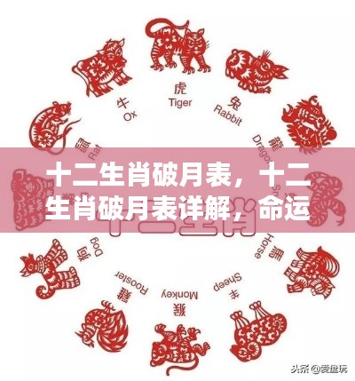 命运轮转下的特殊月份,十二生肖破月表详解