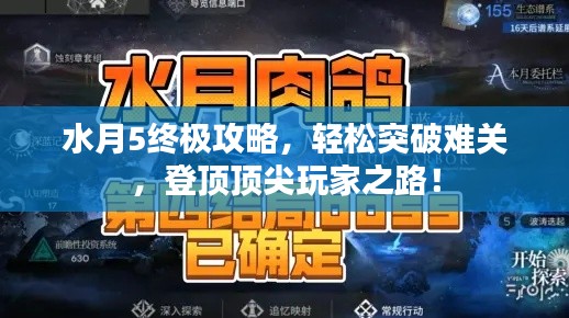 水月5终极攻略,轻松突破难关,登顶顶尖玩家之路!