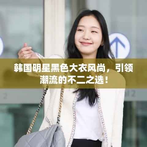 韩国明星黑色大衣风尚,引领潮流的不二之选!